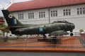 The Avon Sabre RMAF F-86 Jet is an Australian-made single seat fighter-bomber, displayed