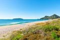 Tairua  beach on Coromandel Peninsula, New Zealand Royalty Free Stock Photo