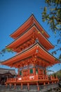 Taisan-ji Temple nearby Kiyomizu-dera Temple Royalty Free Stock Photo