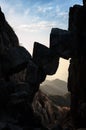 Immortal Bridge, Taishan, China Royalty Free Stock Photo