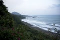 Taitung seashore park windy day Taiwan Royalty Free Stock Photo