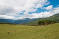 Luye Highland hot air balloon area. a famous tourist spot in Luye Township, Taitung County, Taiwan