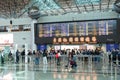 Interior of Taoyuan airport in Taiwan