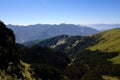 Taiwan Famous Landscape :Hehuan Mountain in taroko Royalty Free Stock Photo