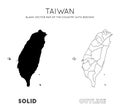 Taiwan map.