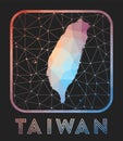 Taiwan map design.