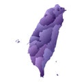 Taiwan map.