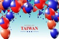 Taiwan National Day background