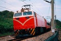 Taiwan Railway E207 Electric locomotive.