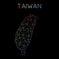 Taiwan, Republic Of China network map.