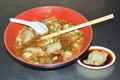Taiwan's hot and sour soup dumplings