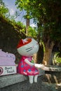 Taiwan, sightseeing spots, monkey cat cat village, statue, happy cat,