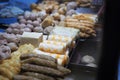 Taiwan street food. Boil food and soup Royalty Free Stock Photo