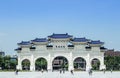 Taiwan,Taipei-05 SEP 2017: taipei liberty plaza vintage style gate facade view