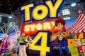 TAIWAN, TAIPEI - 4th Oct 2019, TOYS STORY, The display of animation characters made by LEGO