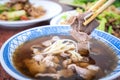 Taiwan traditional delicious angelica lamb soup