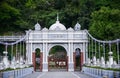 Taiwan Travel Architecture Image : Daxi Bridge resembled the old suspension bridge from the Japanese colonial era