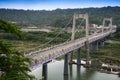 Taiwan Travel Architecture Image : Daxi Bridge resembled the old suspension bridge from the Japanese colonial era