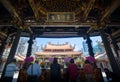 Taiwan Travel Architecture Image : Lungshan Temple. Worship for Guanshiyin Budda and other divine spirits.