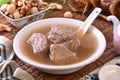 Sweet taro soup