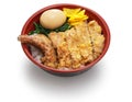 Taiwanese fried pork chop bento Royalty Free Stock Photo