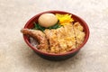 Taiwanese fried pork chop bento