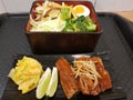 Taiwanese and Japanese-style mixed lunch