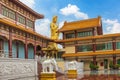 The Taiwanese style temple named Fo Guang Shan Thaihua, located in Khlong Sam Wa district, Bangkok, Thailand