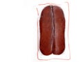 Taiwanese traditional food. Packaged mullet roe. Dried mullet roe. gift box.