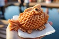 traditional Japanese Taiyaki . ai generated