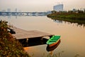 Taiyuan scene-Sunglow on the river