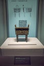 square ding vessel with inscription in the Shanxi Museum