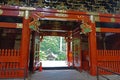 Taiyuin temple gate in Nikko, Japan Royalty Free Stock Photo