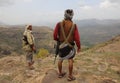 Yemeni soldier fight the Houthi militia in Taiz