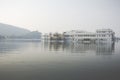 Taj Lake Palace on lake Pichola in Udaipur, Rajasthan, India. Royalty Free Stock Photo