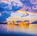 Lake Pichola and Taj Lake Palace , Udaipur, Rajasthan, India