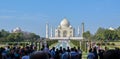 Taj Mahal, Agra, India, 19 Feb , 2017 Royalty Free Stock Photo