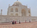 Taj Mahal Agra left view