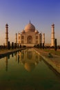 Taj Mahal at dawn