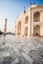 Taj mahal , A famous historical monument, A monument of love, the Greatest White marble tomb in India, Agra, Uttar Pradesh