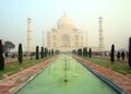 Taj Mahal - famous mausoleum