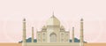 The Taj Mahal Flat Image