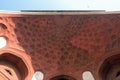Taj Mahal gate architecture detail Royalty Free Stock Photo