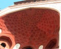 Taj Mahal gate architecture detail Royalty Free Stock Photo