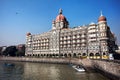 Taj Mahal hotel in Mumbai Royalty Free Stock Photo