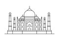 Taj Mahal icon