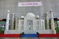 Taj Mahal indian temple reproduction