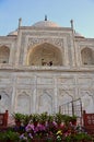 The Taj Mahal, Agra, Uttar Pradesh, India Royalty Free Stock Photo
