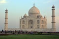 The Taj Mahal at Dawn, Agra, Uttar Pradesh, India Royalty Free Stock Photo
