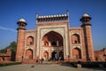 The Western Gate on a sunny morning, Taj Mahal, Uttar Pradesh, India